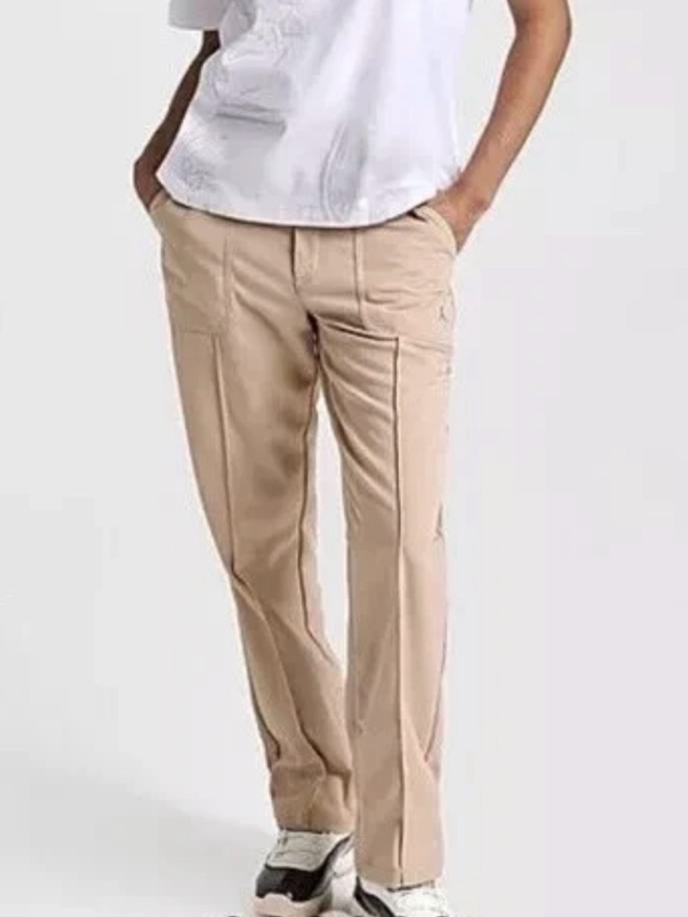 Air Jordan Womens Woven Pants Size XS Tan New FN5446 244
